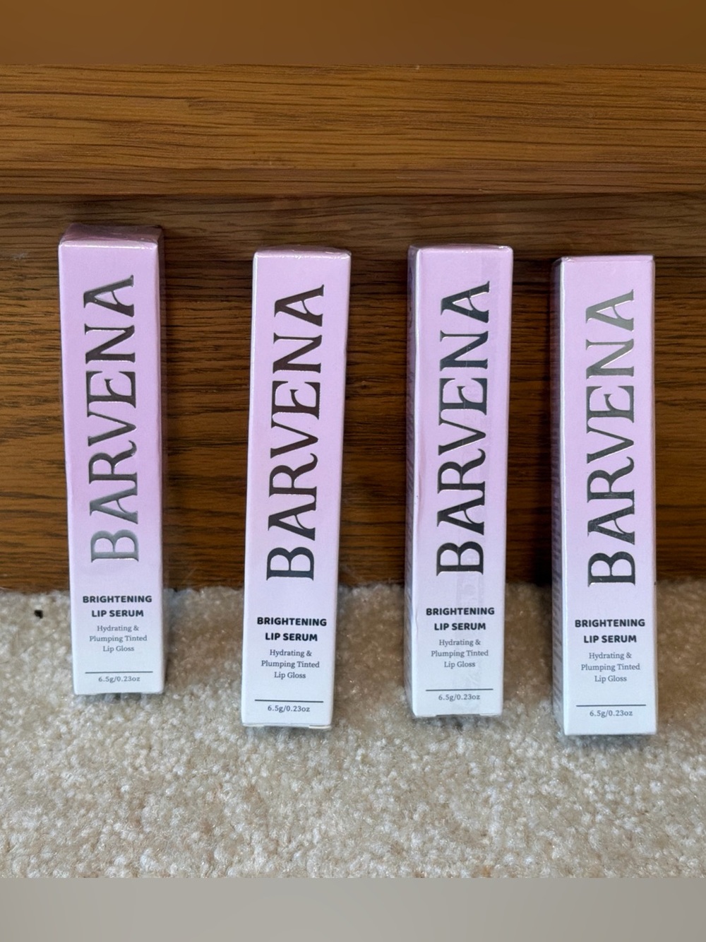 Lot of 4 BARVENA Brightening Lip Serum